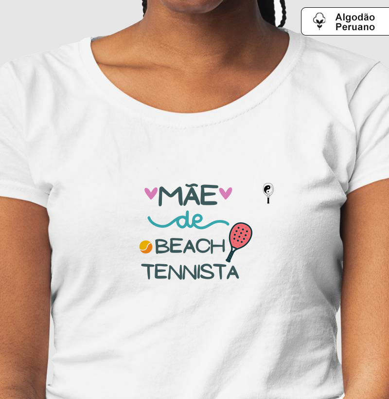 Mãe de Beach Tennista