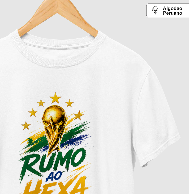 🏆🇧🇷 RUMO AO HEXA – A CAMISA DE QUEM ACREDITA NA GLÓRIA