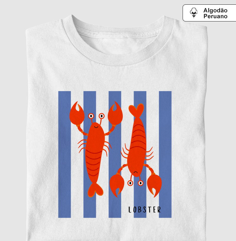 Lobster - Camiseta Algodão Peruano