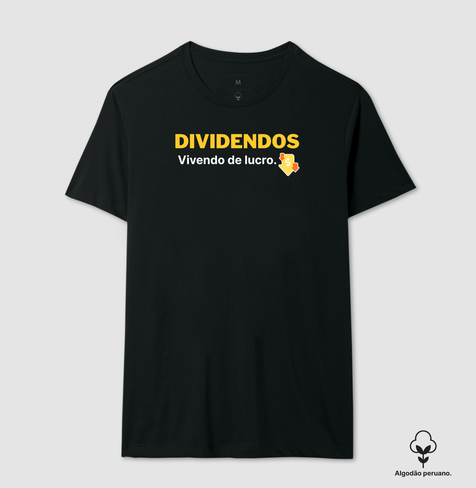Camiseta Dividendos - Dark