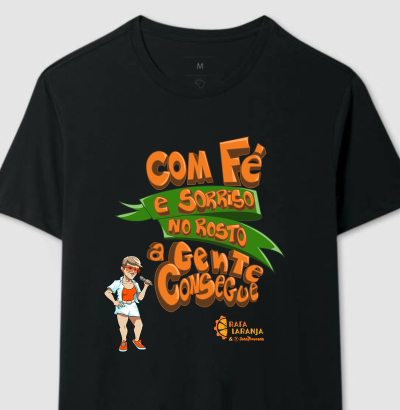Camiseta Rafa Consegue Cartoon 2