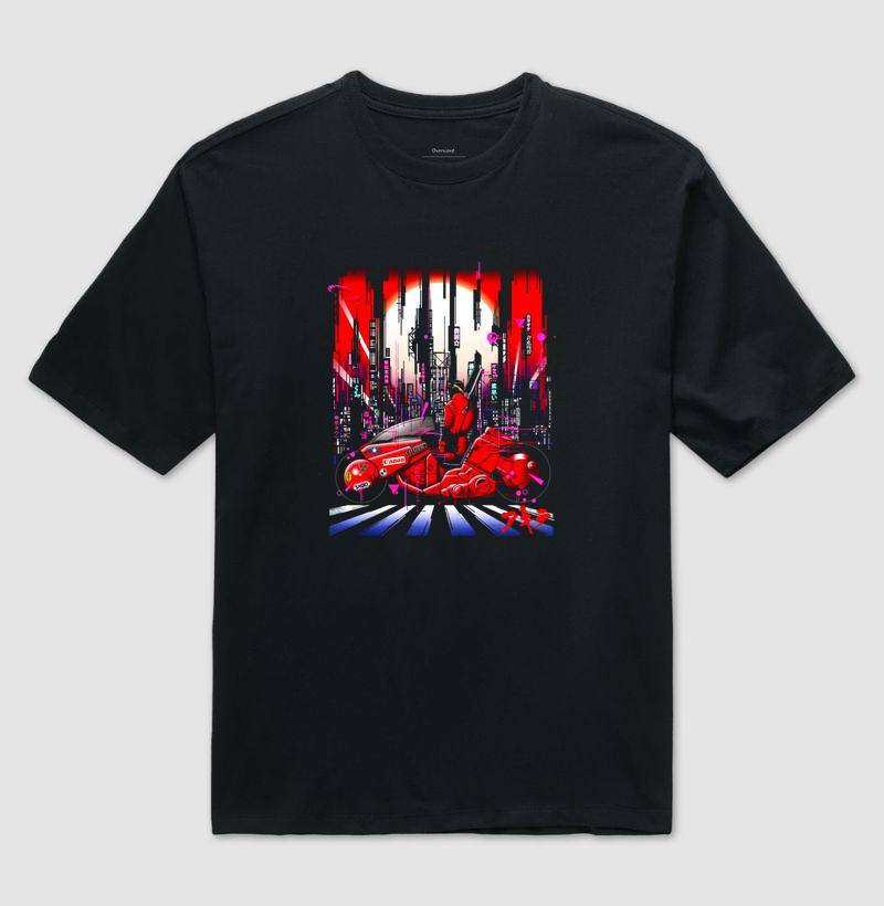 Camiseta Oversized Ryuzen — Neo City Ride