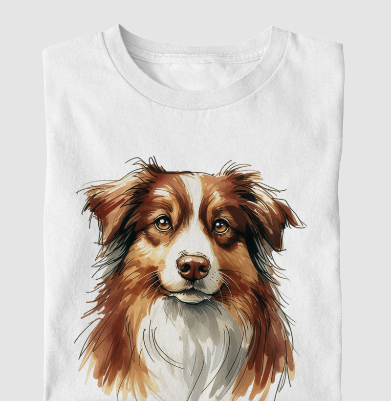 Australian Shepherd Red Merle Tricolor