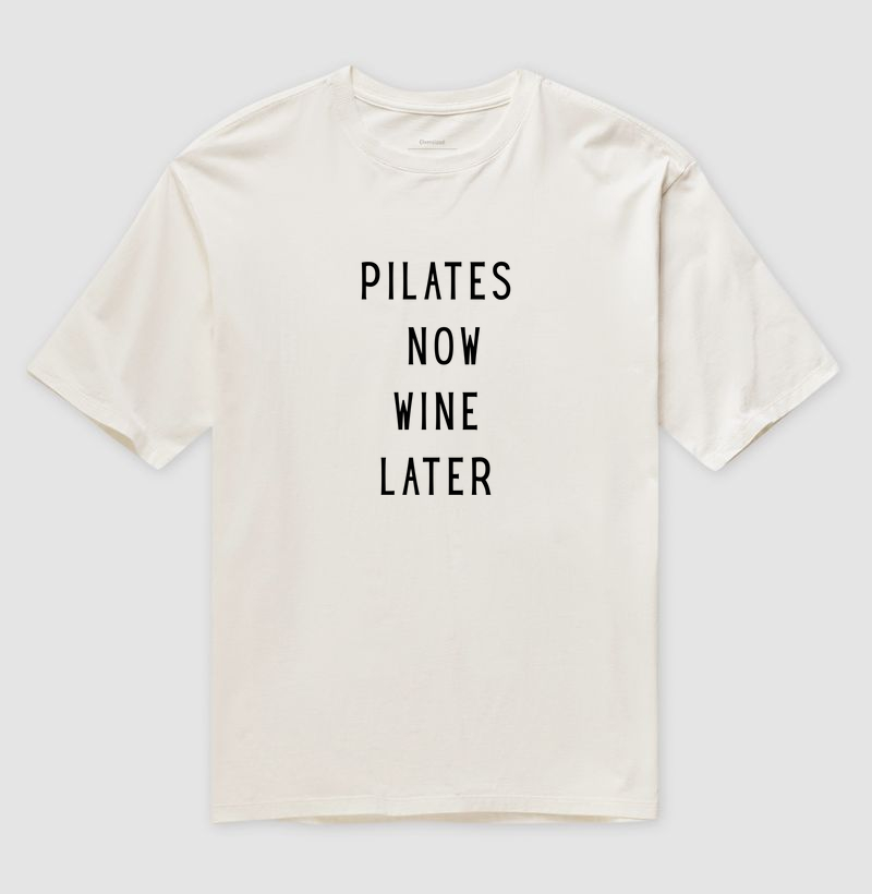 Pilates now, Wine later