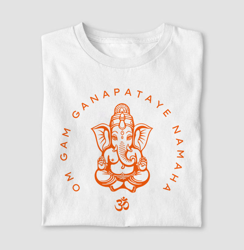 Ganesha - Om Gam Ganapataye Namaha - Laranja