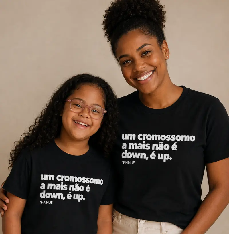 Um cromossomo a mais não é down, é UP - Síndrome de Down
