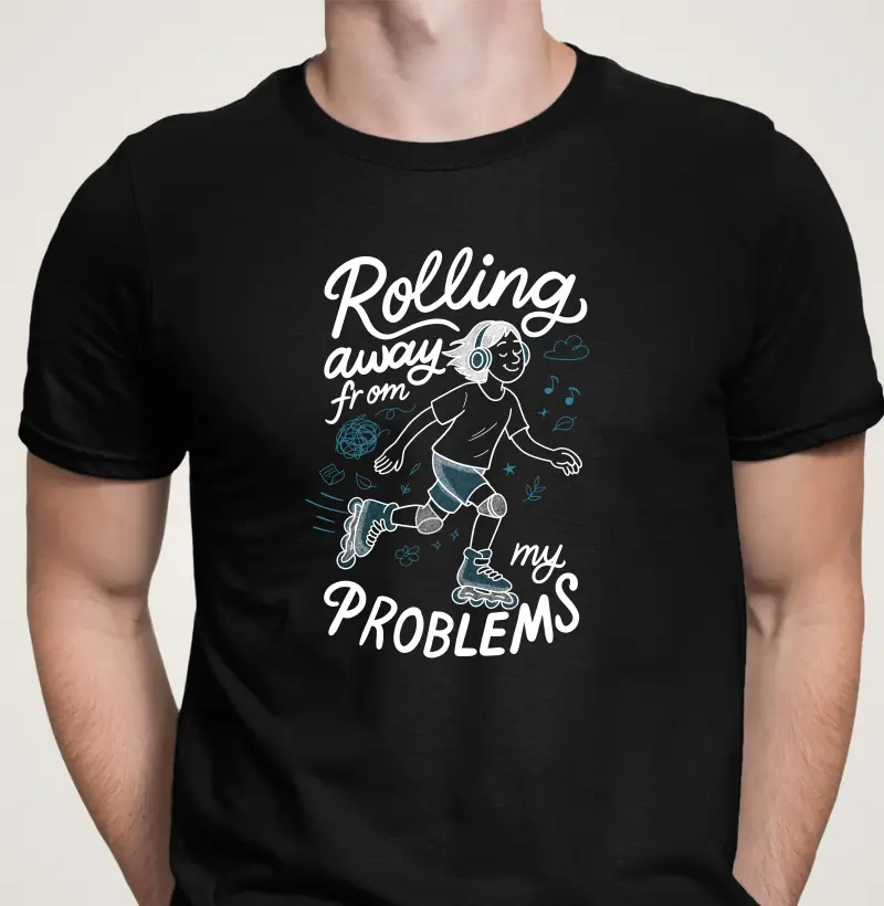 Rolling away from my problems - Inline
