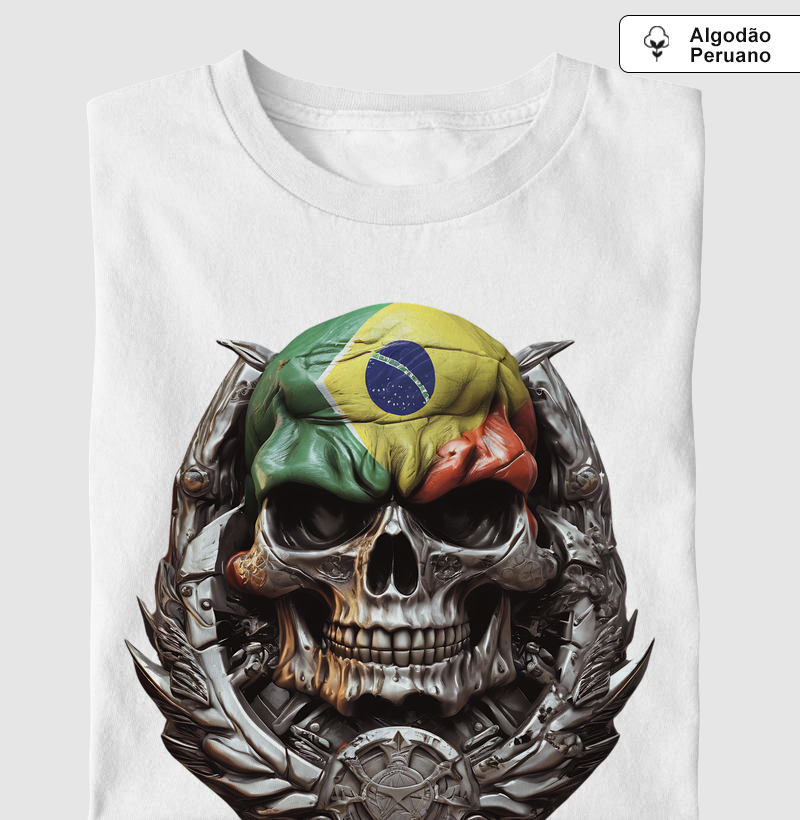 Supreme Brasil Skull (tecido algodão peruano)