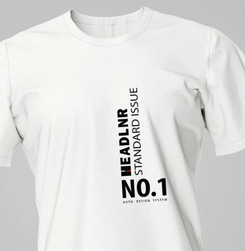 Camiseta "Standard Issue No.1" ESSENCIAIS PREMIUM
