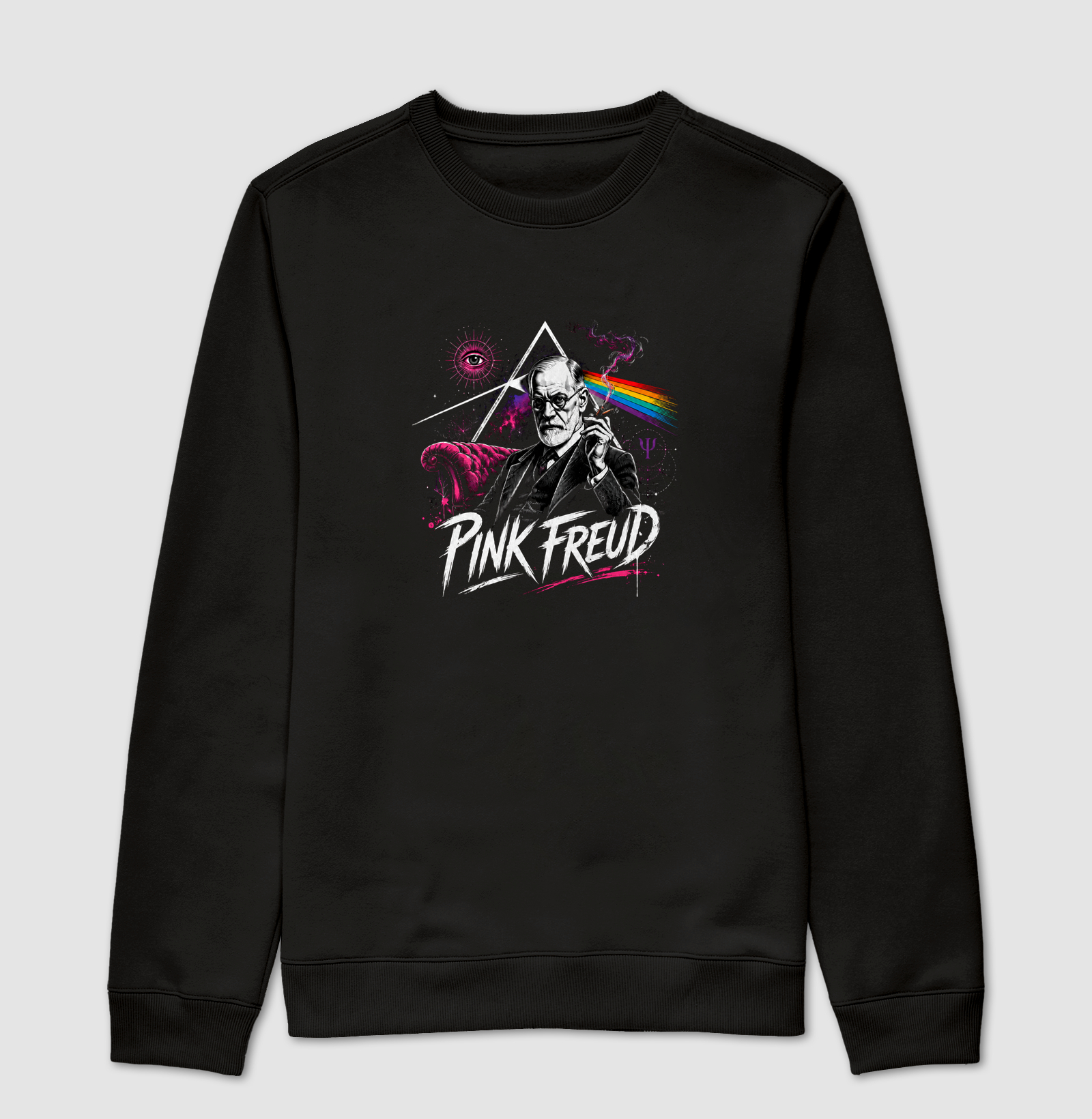 Pink Freud - Rock e Filosofia - Suéter Moletom