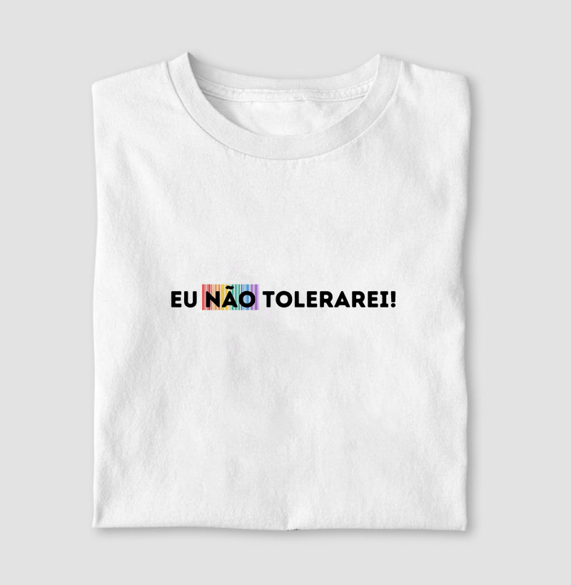 EU NÃO TOLERAREI