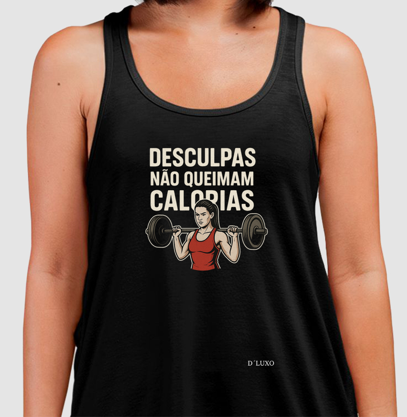Desculpas não queimam calorias