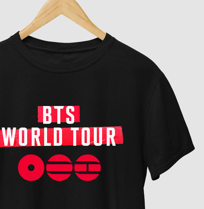 Camiseta BTS World Tour