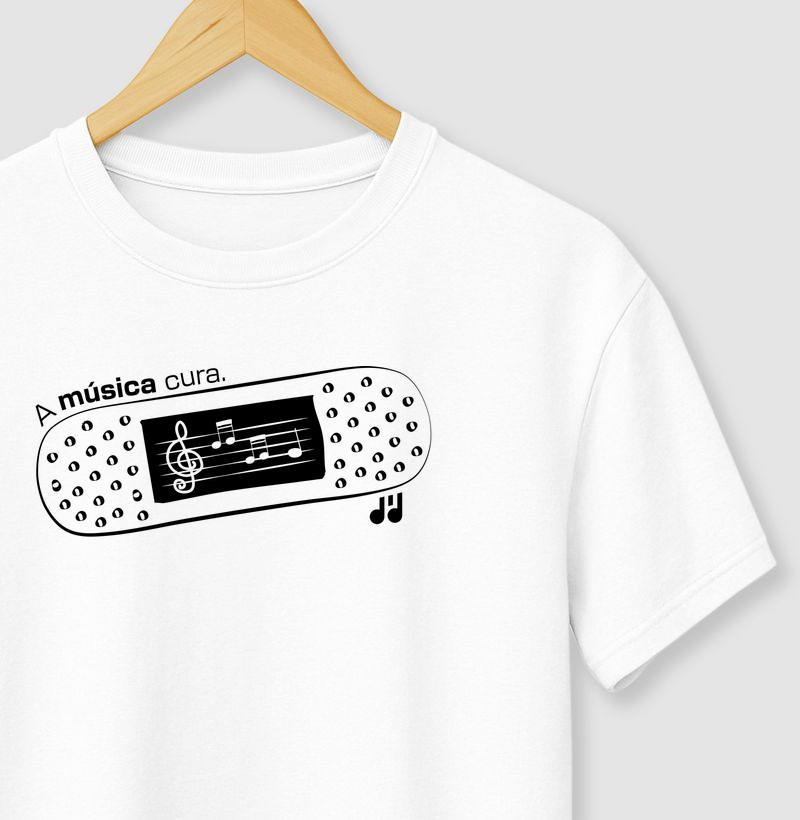 A música cura.