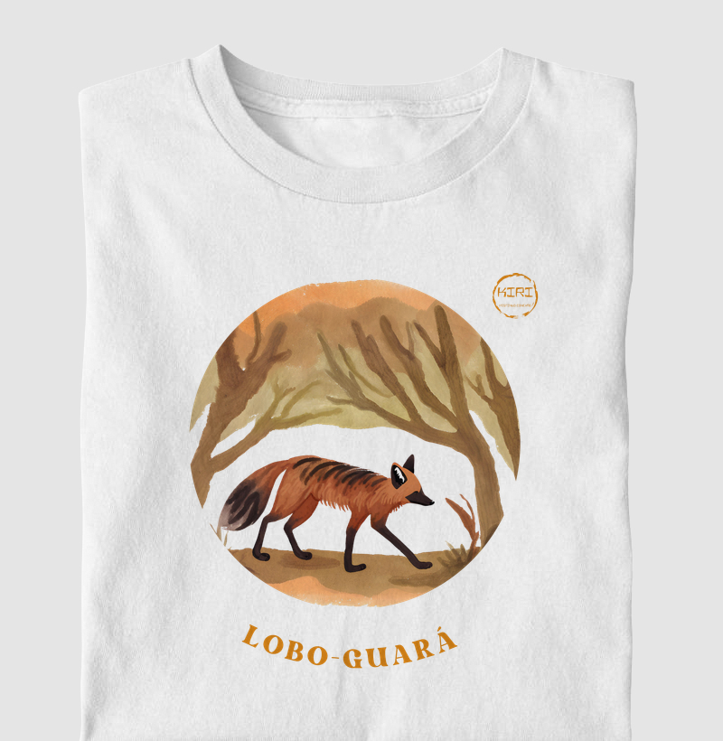 Camiseta Infantil KIRI - Lobo-Guará