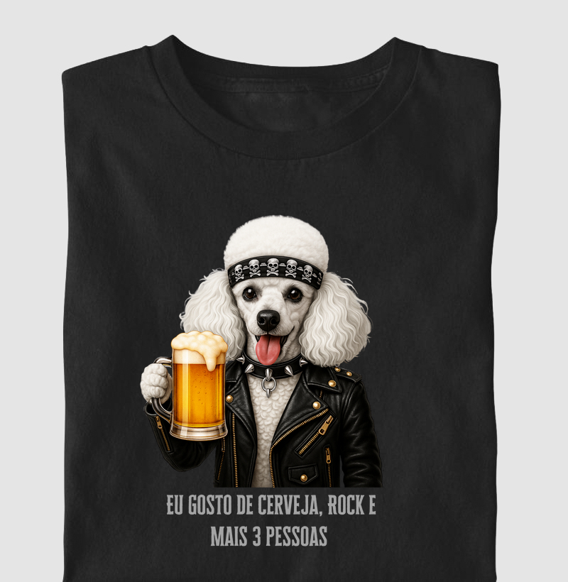 Poddle - Gosto de Cerveja, rock e mais 3 pessoas