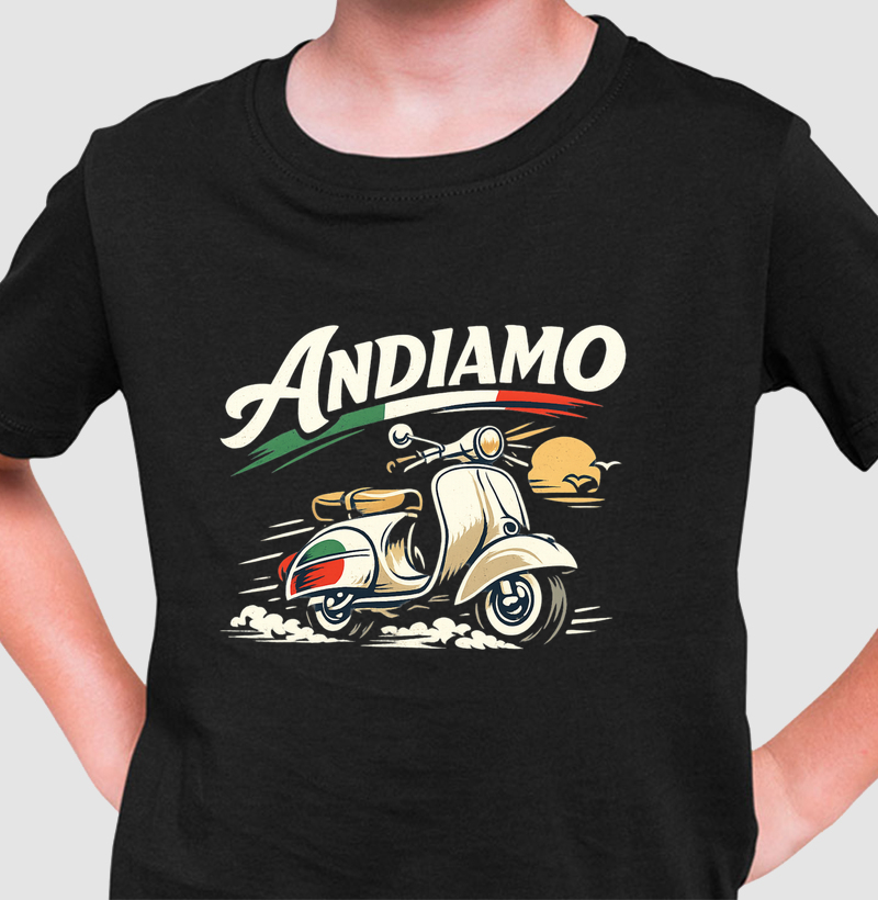 Camiseta Kids Andiamo