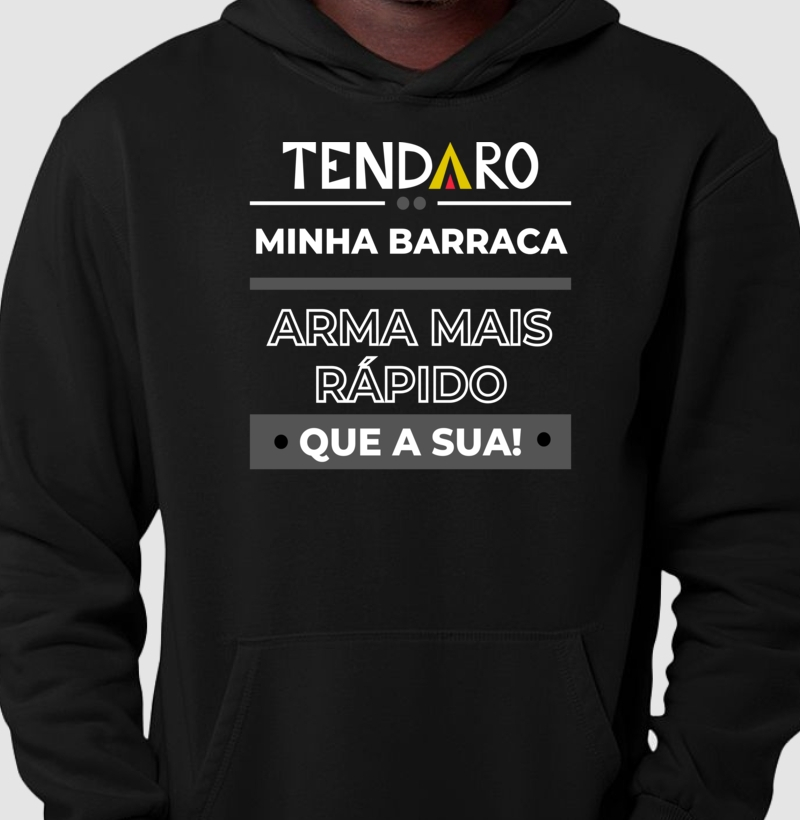 Tendaro - Minha barraca arma mais rápido que a sua