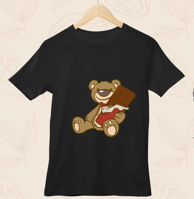 0448-Urso com chocolate