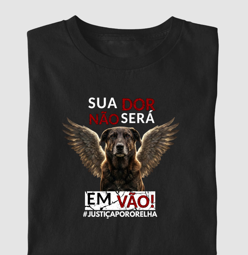 SUA DOR NÃO SERÁ EM VÃO! 