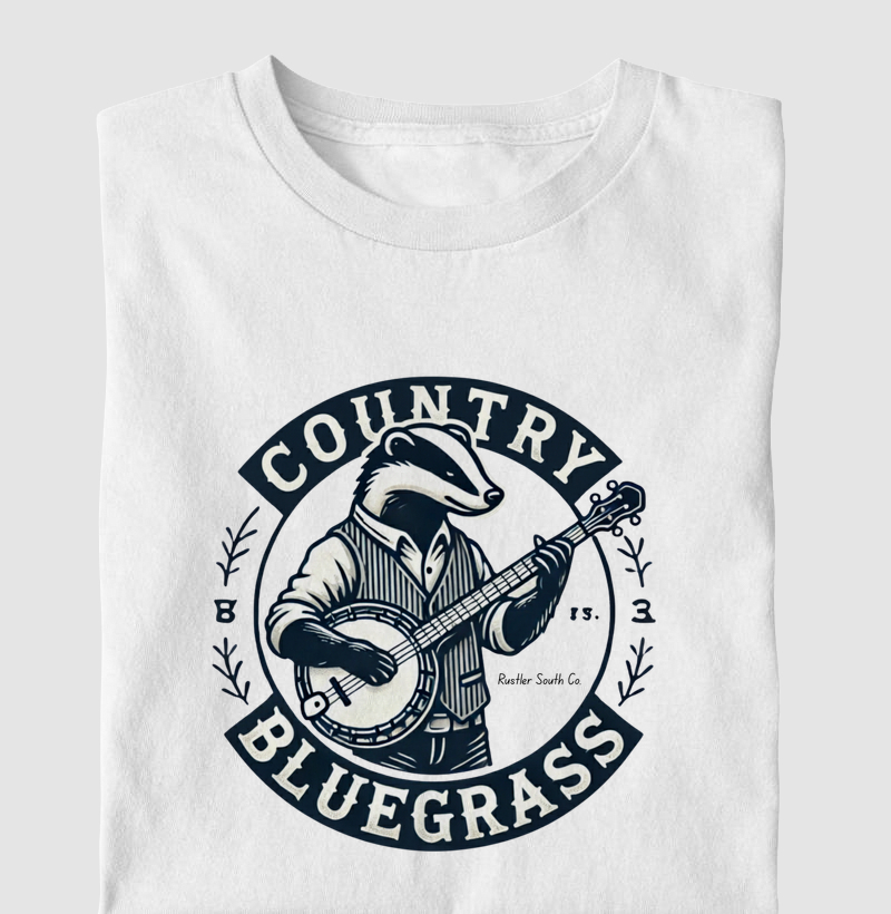 Camiseta Bluegrass Texugo