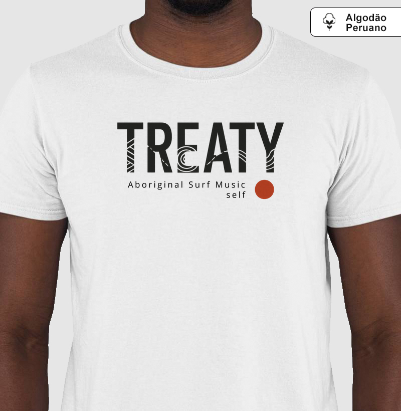 TREATY - Camiseta Algodão Peruano
