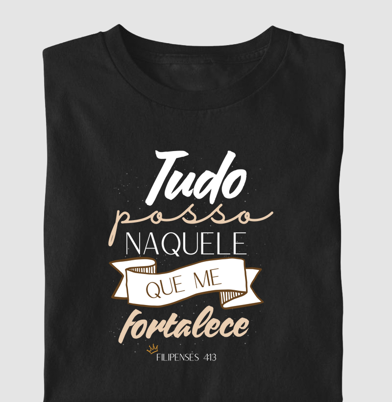 Camiseta Tudo posso