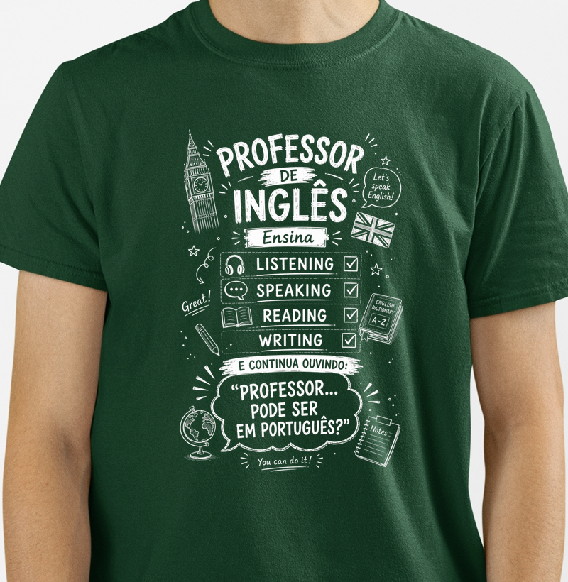 Inglês | Pode ser em Português?