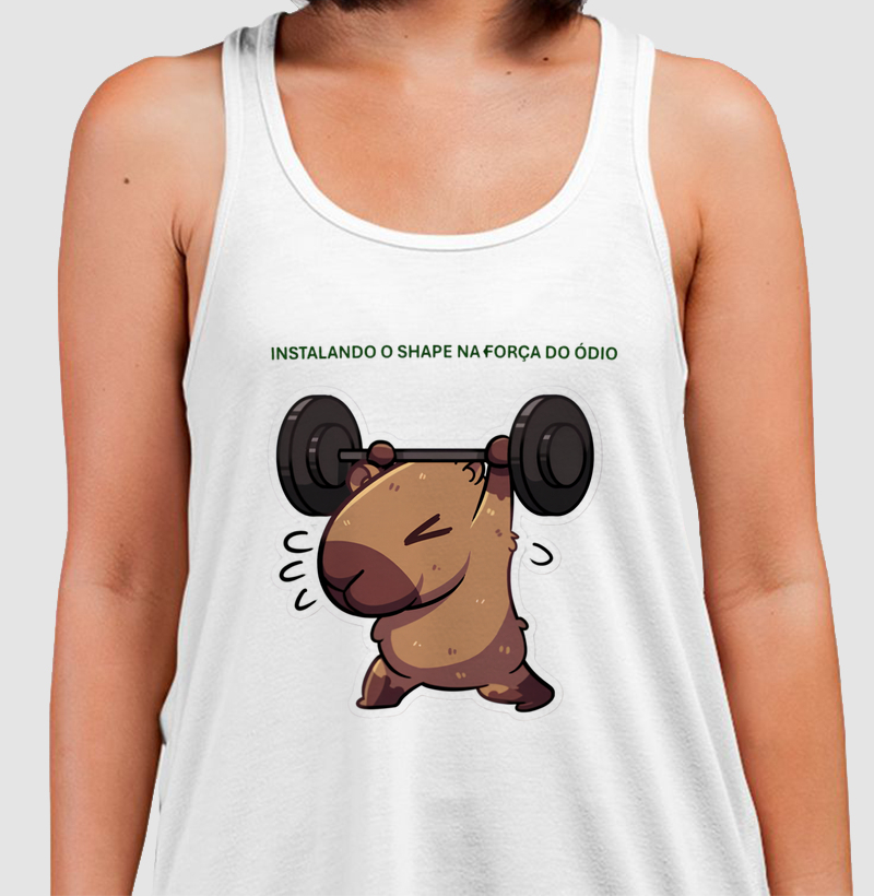 Camiseta de treino da capivara