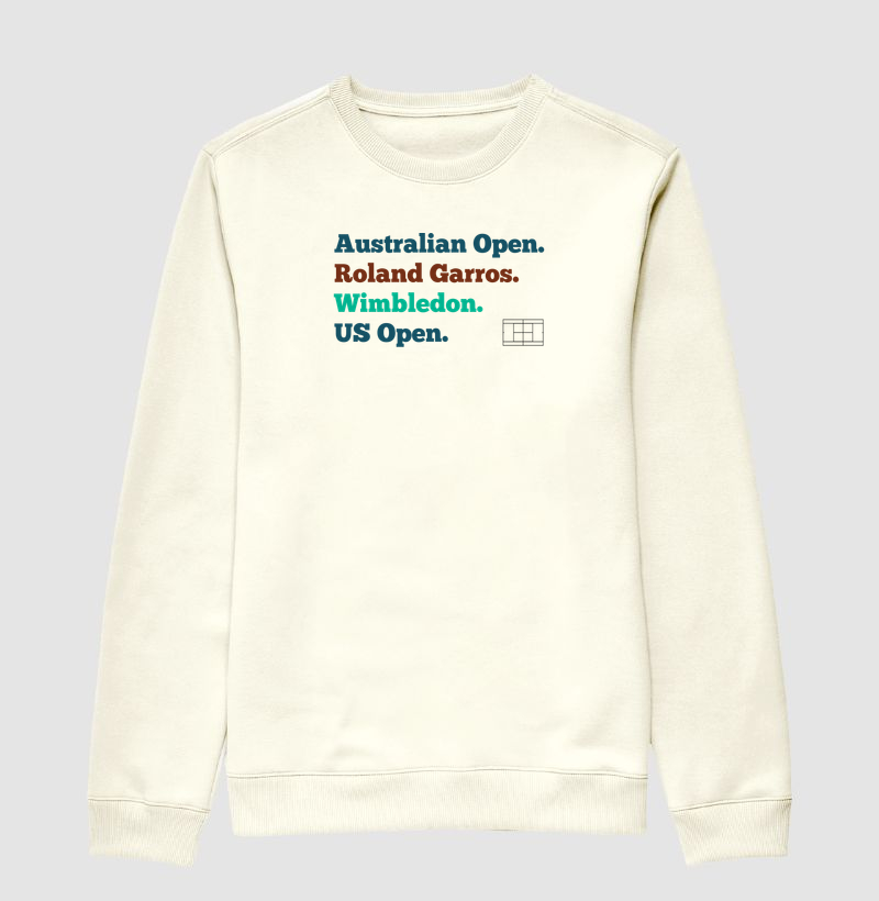 Australian Open. Roland Garros. Wimbledon. US Open