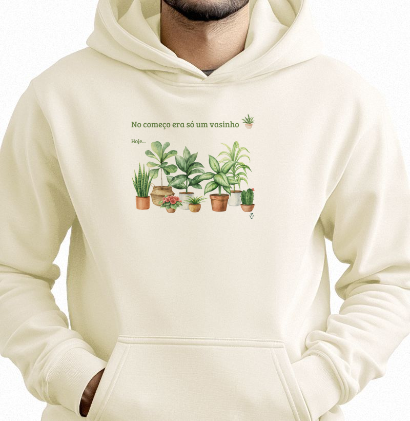 No começo era só um vasinho...