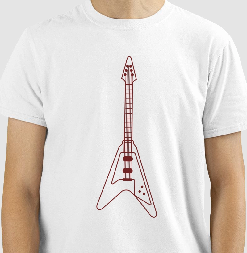 Camisa Masculina Guitarra V