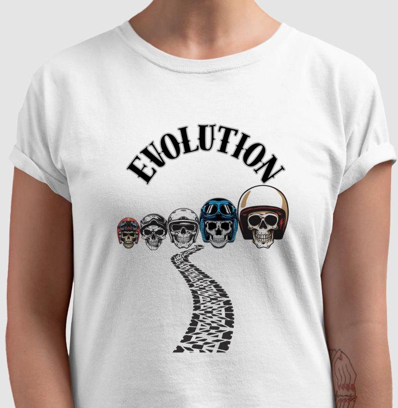 Camiseta Motociclista Evolution 2