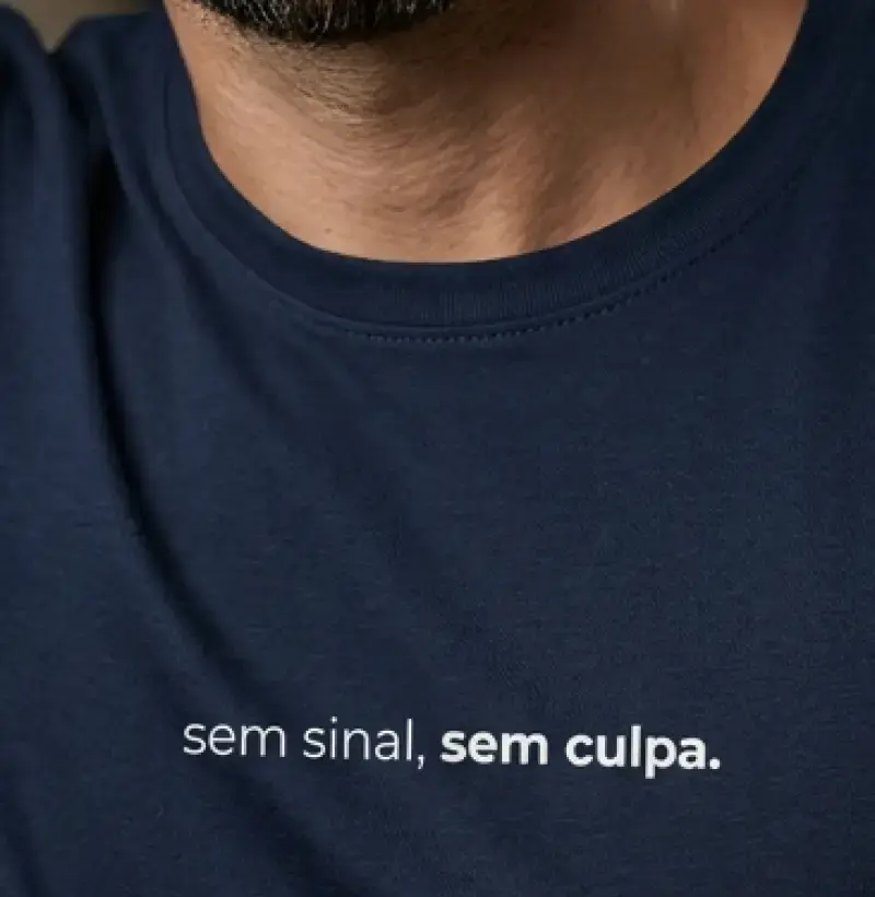 Sem Sinal, Sem Culpa - Camiseta
