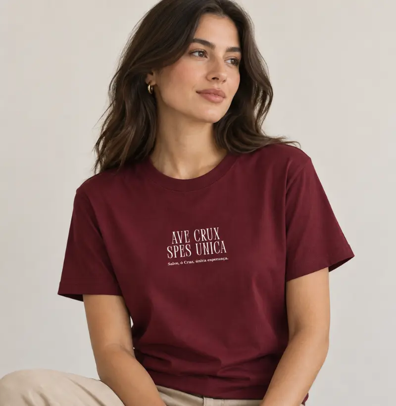 T-shirt Clássica Unissex - Ave Crux