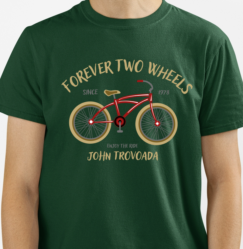Camiseta Forever Two Wheels