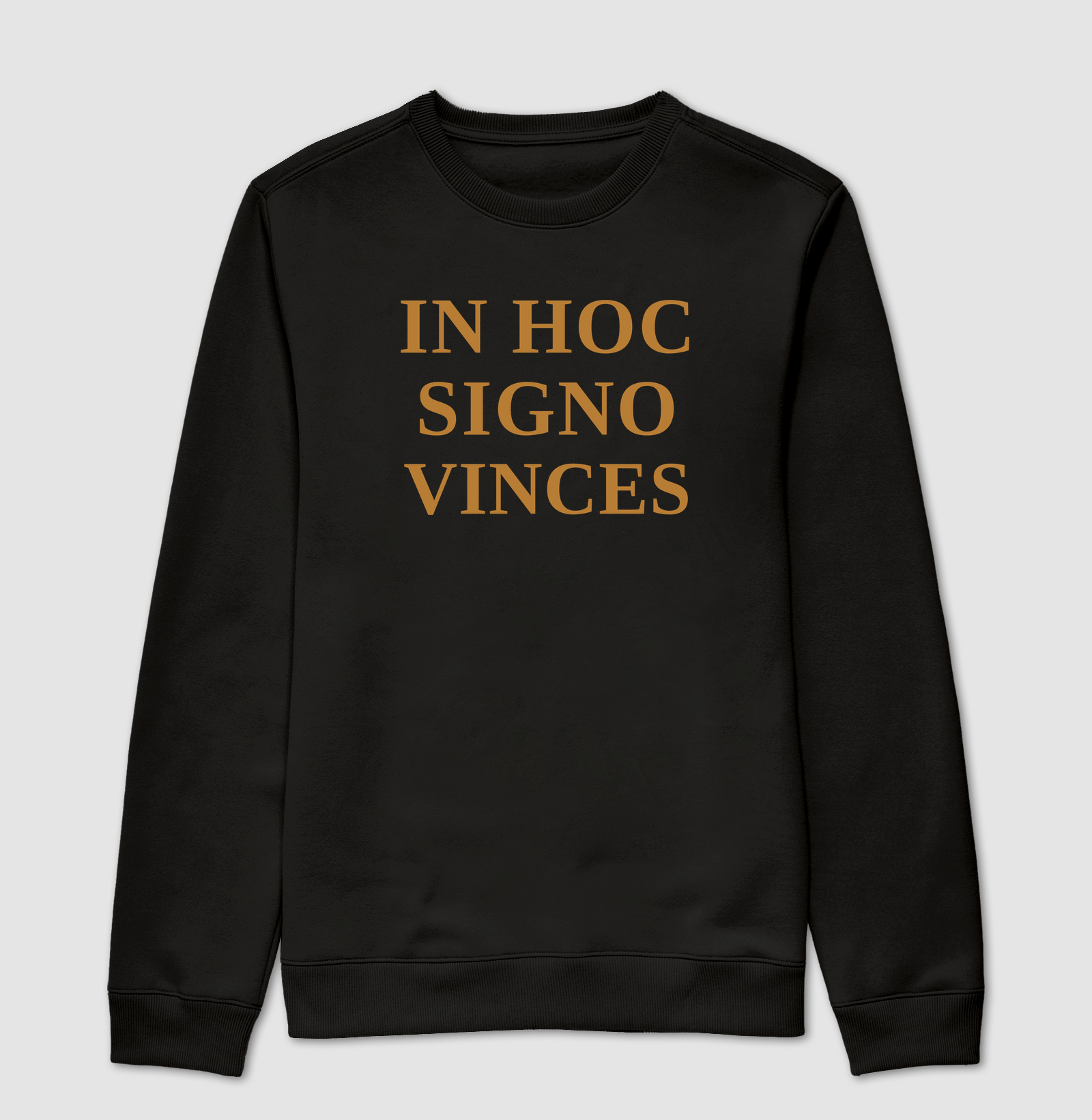 IN HOC SIGNO VINCES - Latim - Suéter Moletom