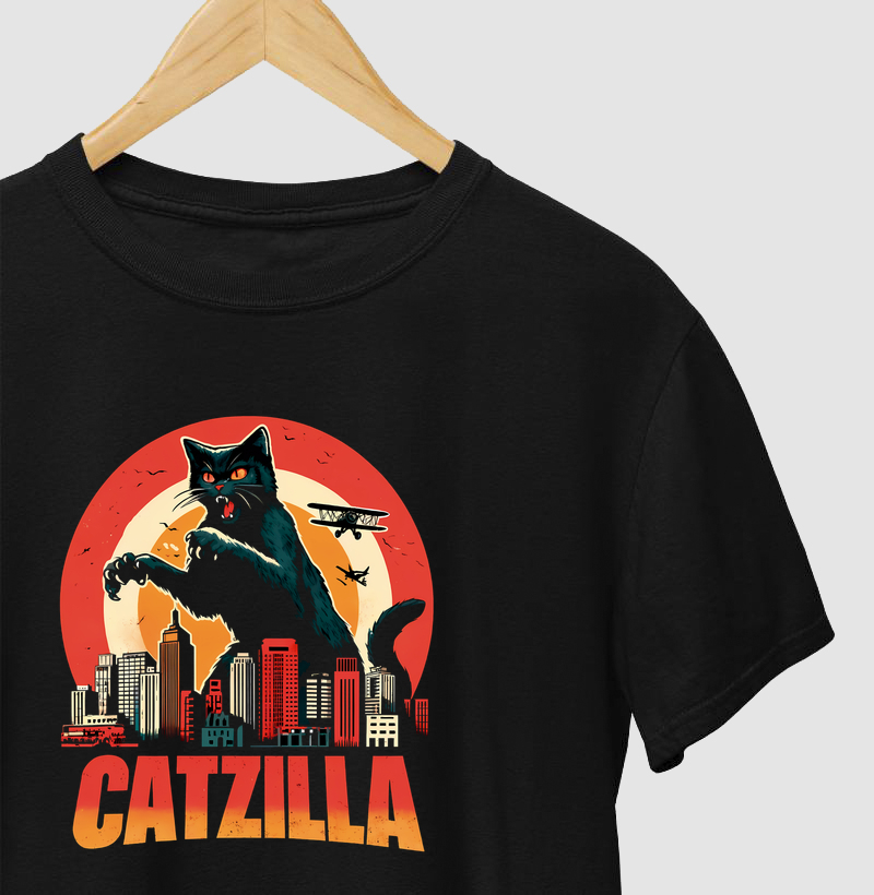Camiseta Catzilla