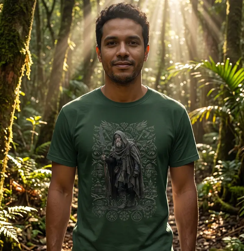 Odin Gangleri com Tribal