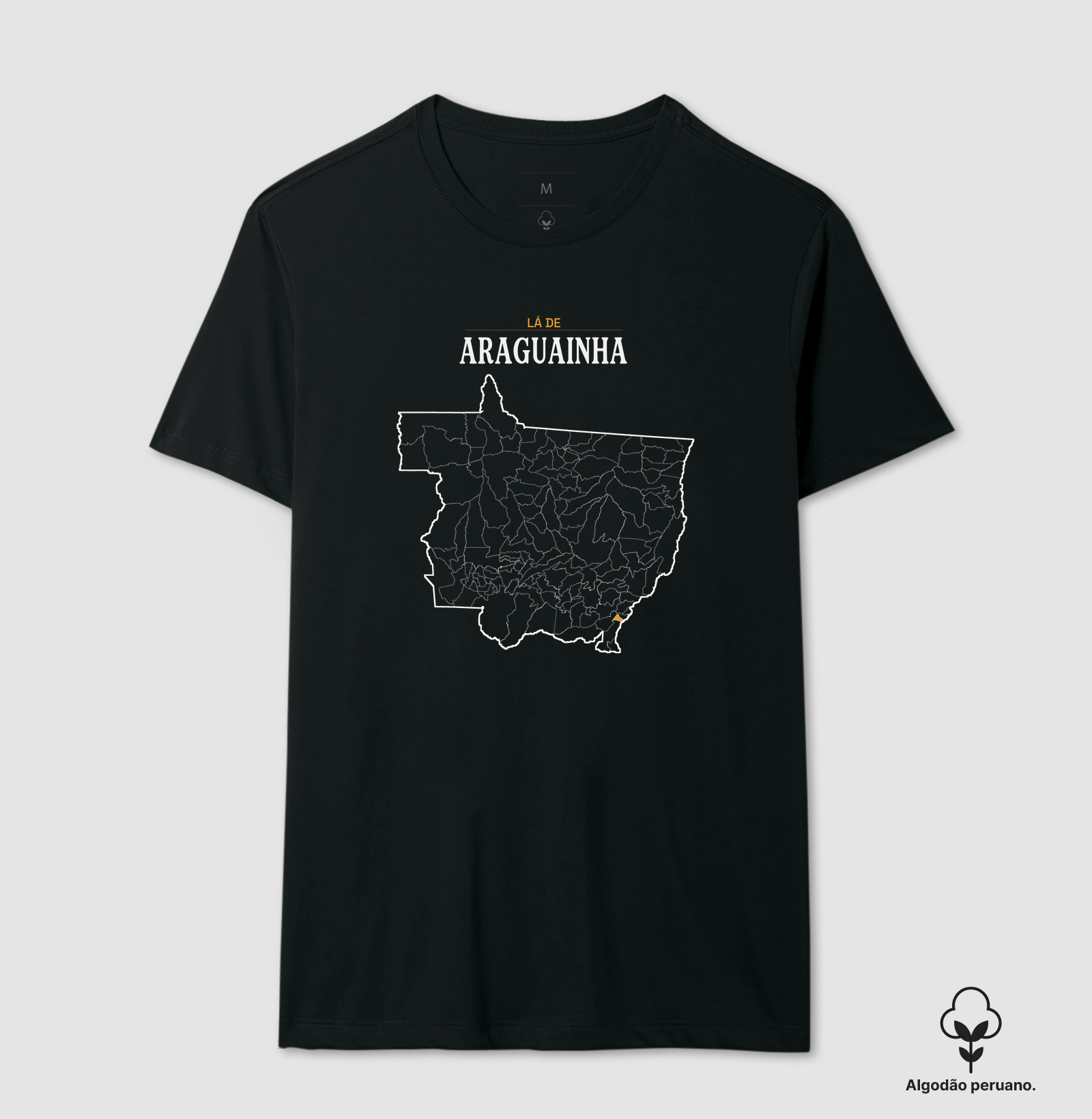 Araguainha | Território MT - Camiseta Algodão Peruano