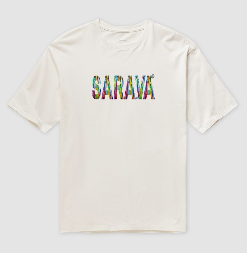 Oversized Saravá de Ano Novo Maria Patuá