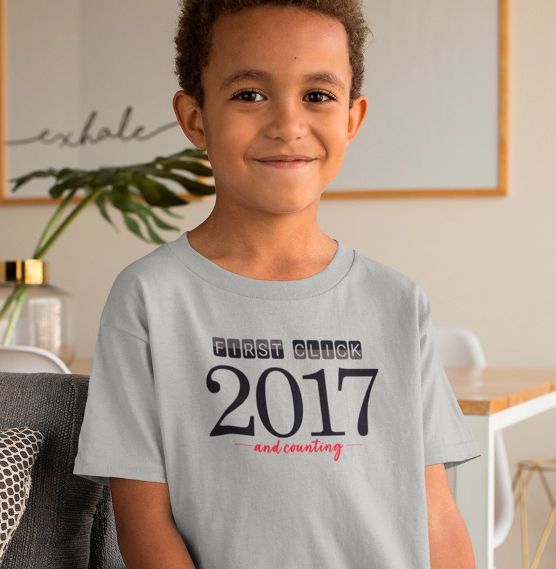 [2017] Camiseta Mini - First Click 2107, and counting