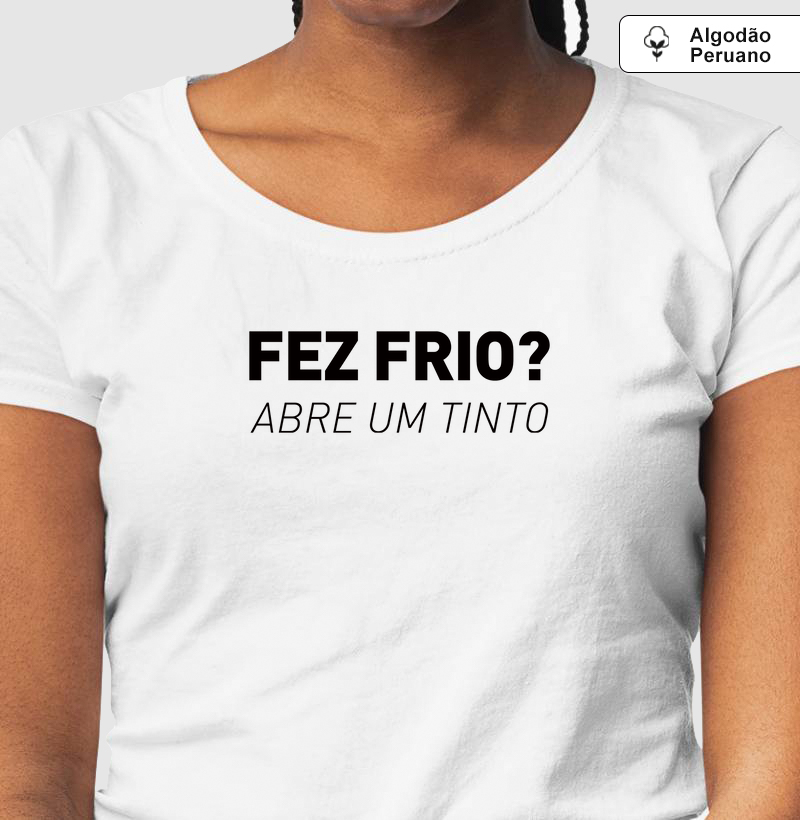Fez Frio Abre Um Tinto