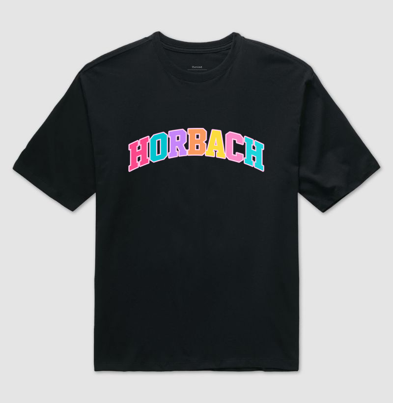 HORBACH - Camiseta Oversized
