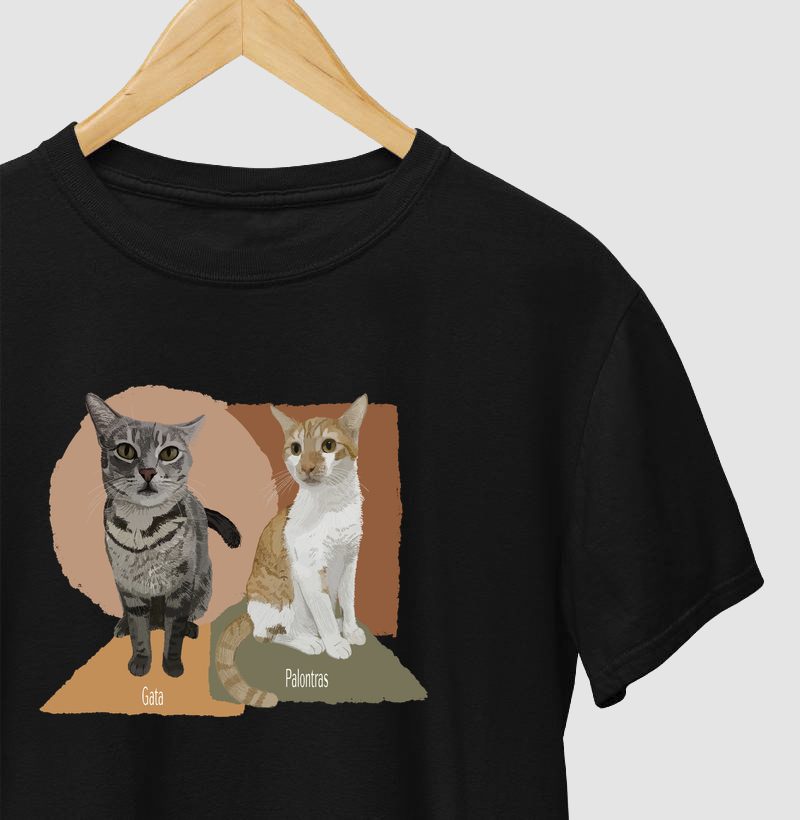 Personalizada Gata e Palontras - Ana Rosa