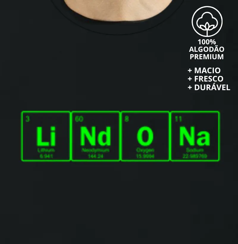 Camiseta Lindona Química