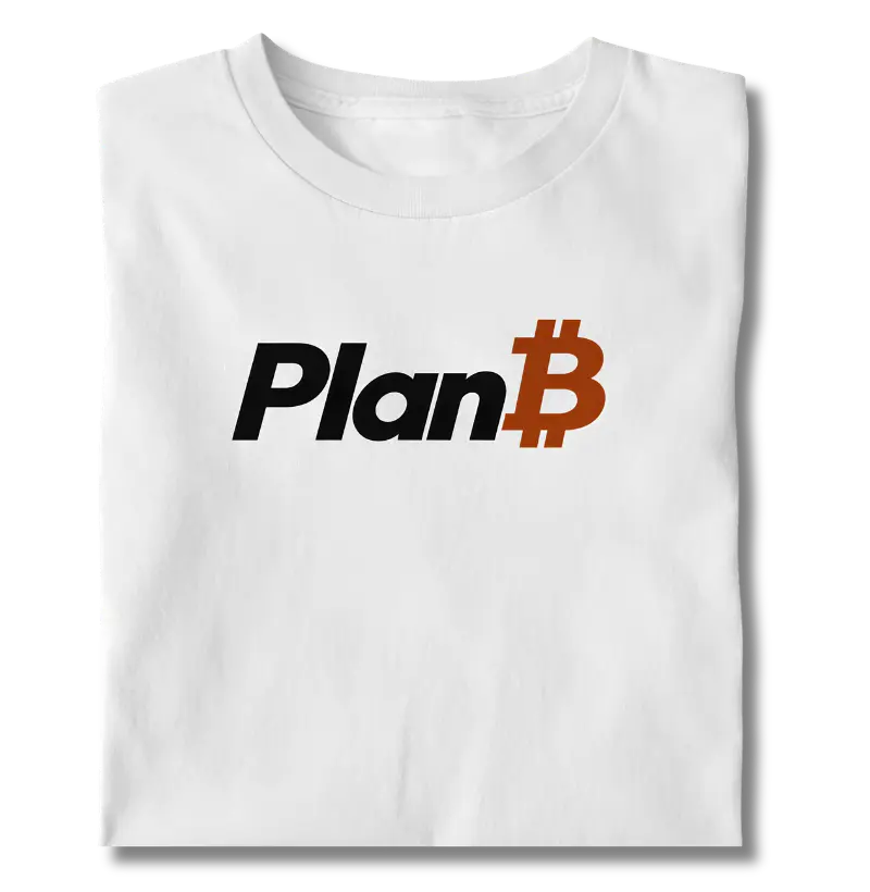 Camiseta Bitcoin Plan B