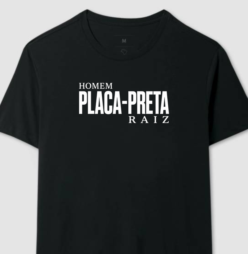 Homem Raiz | Placa Preta