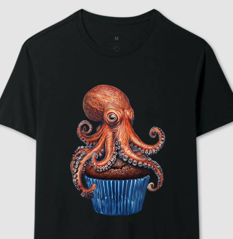 Camiseta Polvo Cupcake
