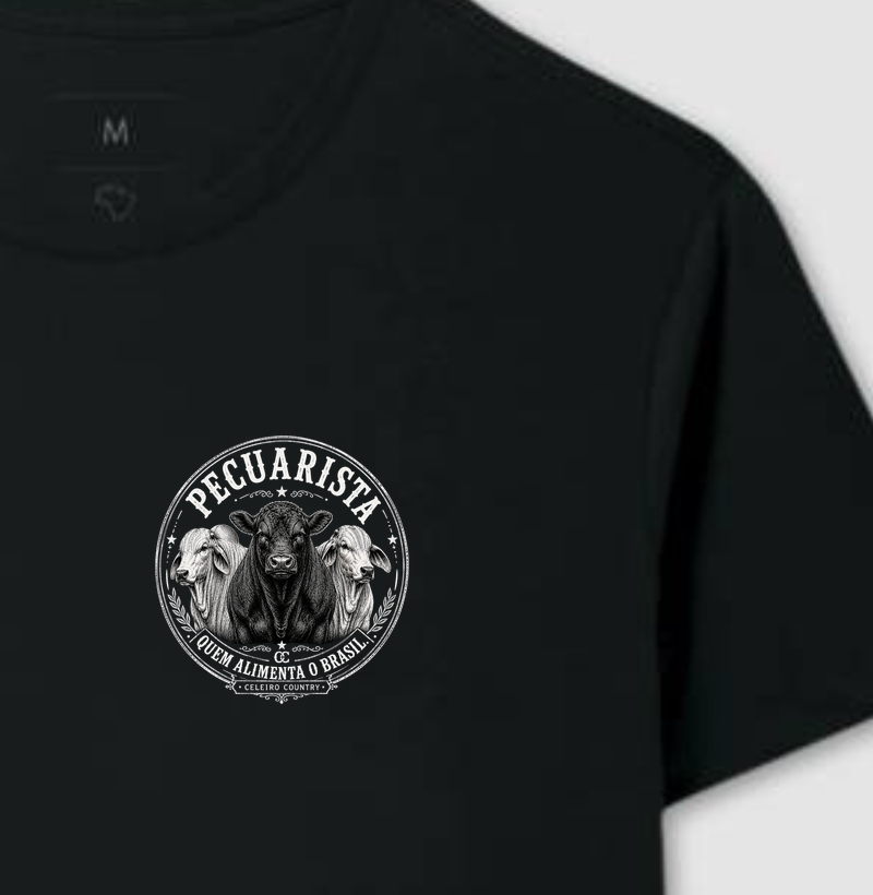 Pecuarista estampa bolso - Camiseta